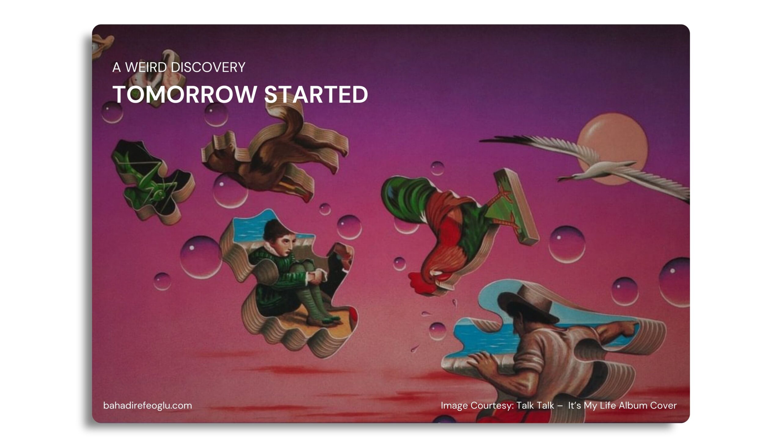 When Tomorrow Started: Unexpected Dive into Synth-Pop